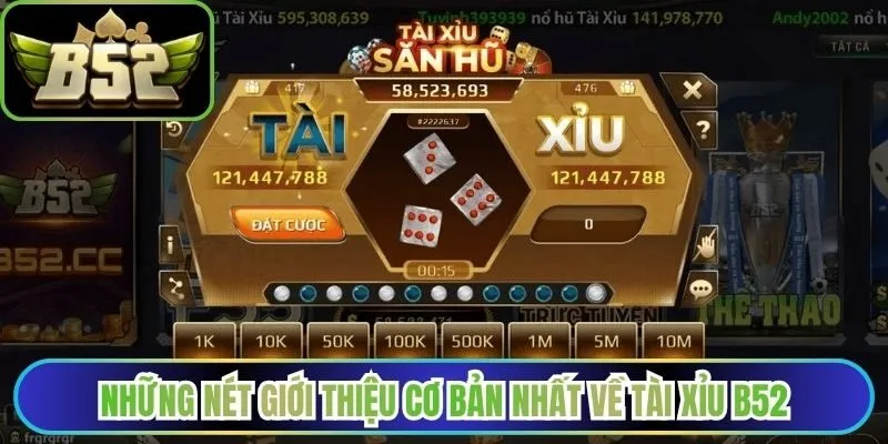 Những nét giới thiệu cơ bản nhất về Tài Xỉu B52