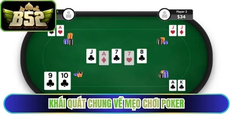 Khái quát chung về mẹo chơi Poker