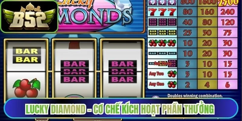 Lucky Diamond - Cơ chế kích hoạt phần thưởng tại nổ hũ JDB