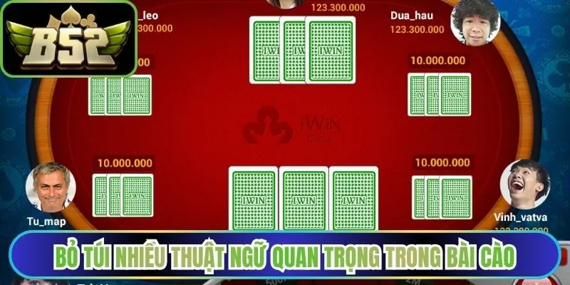 Bỏ túi nhiều thuật ngữ quan trọng trong cách chơi bài cào