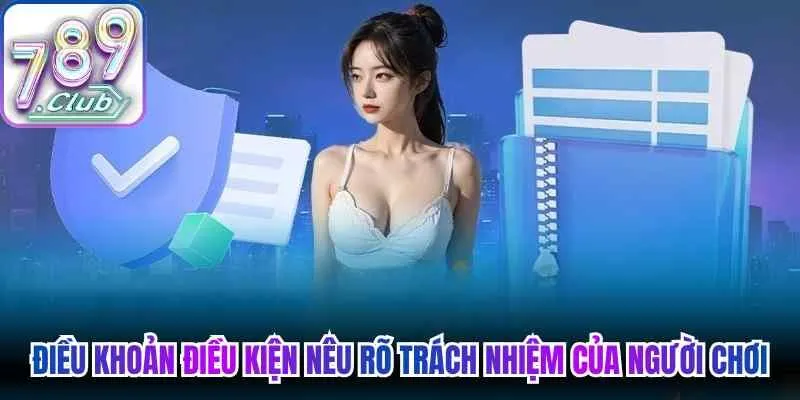 Điều khoản điều kiện nêu rõ trách nhiệm của người chơi